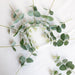 Lifelike Artificial Eucalyptus Leaves Set for Festive Decor - Pack of 10