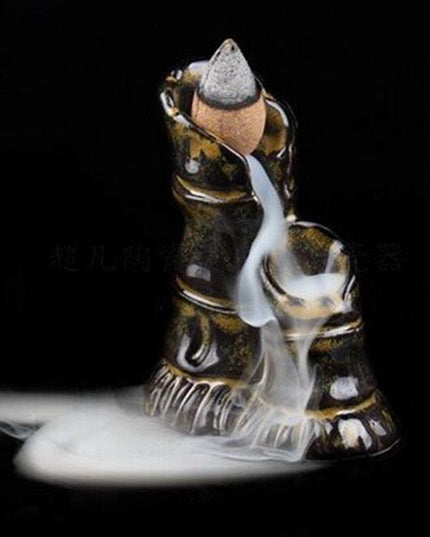 Enchanted Dragon Waterfall Incense Burner - A Serene Addition for Tranquil Spaces