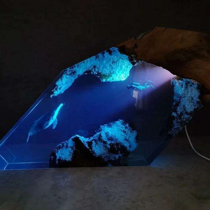 Oceanic Dreamscape LED Diver's Light | Underwater Adventure Illuminator