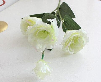 Lifelike Eustoma Silk Flower Bouquet Set: Exquisite Artificial Arrangements for Celebrations