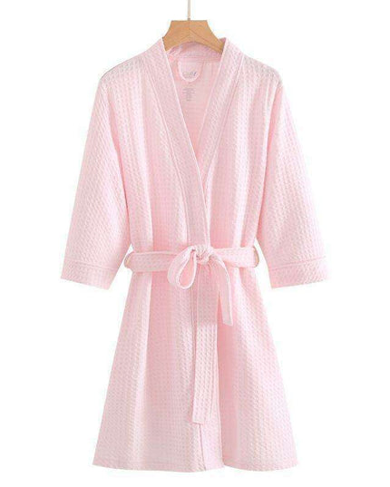Couples' Elegant Cotton Kimono-Style Lounging Set
