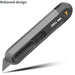 Efficient Precision Tool: Deli Black SK2 Blade Utility Knife - Elevate Your Cutting Experience