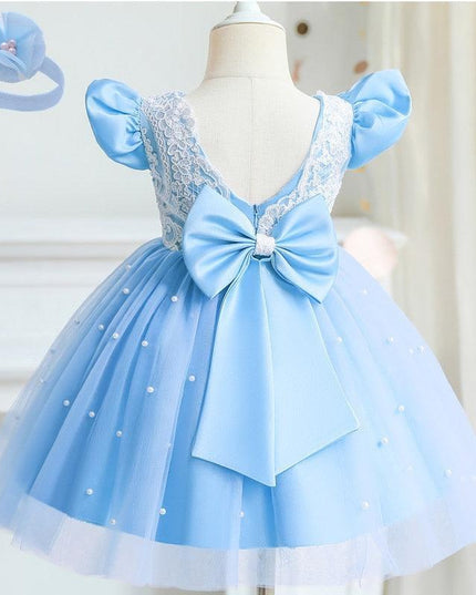 Enchanted Elegance Infant Tutu Dress for Christenings and Special Events