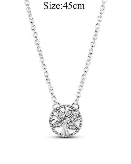 Elegant Customizable 925 Silver O Pendant Necklace for Women - Essential Minimalist Accessory