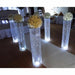 Elegant Crystal Wedding Centrepiece | Acrylic Event Pathway Decoration | 110cm Height