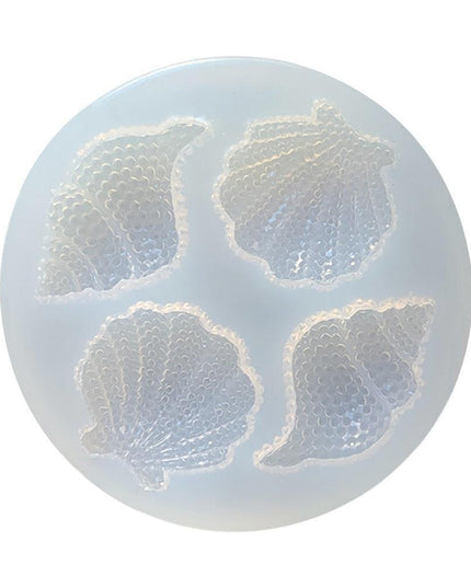 Artistic Shell and Conch Silicone Mold Set for Gourmet Baking Creations