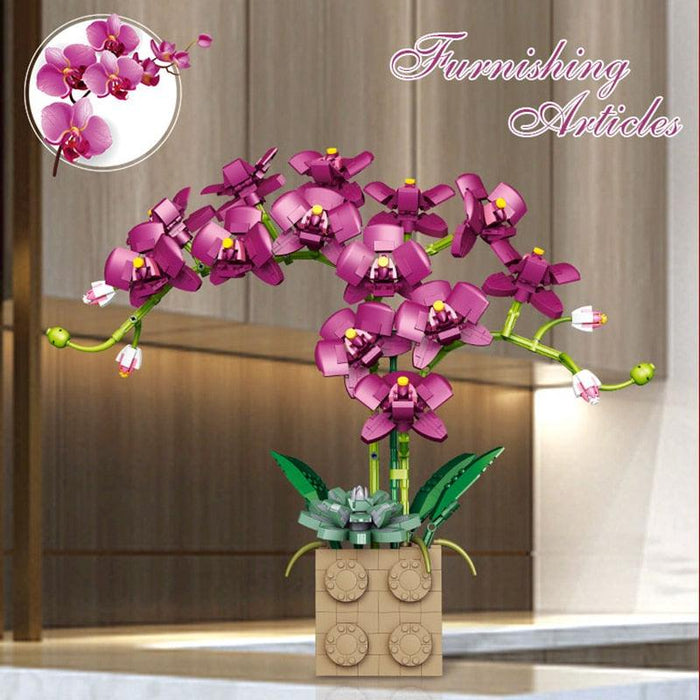 Create Your Own Vibrant Orchid Bouquet with this DIY Flower Crafting Kit