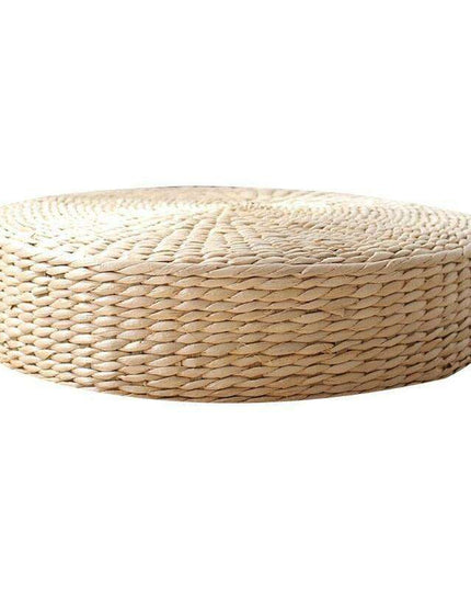 Sustainable Artisan Woven Futon Cushion - Rustic Elegance