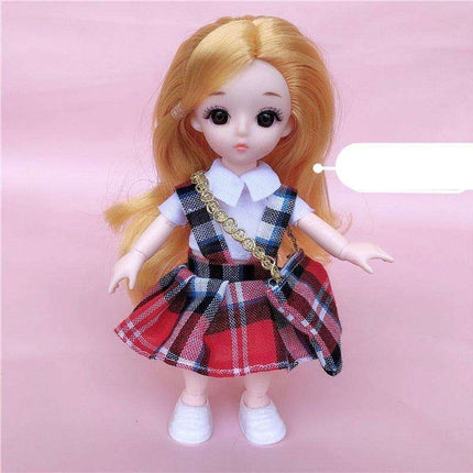Magical Miniature Princess Doll Fashion Adventure Set - Unleash Your Imagination!