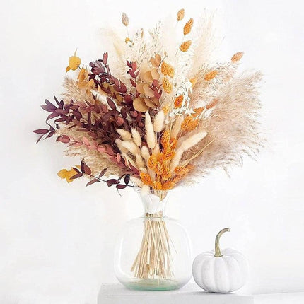 Bohemian Chic Pampas Grass Bouquet for Seasonal Home Decor