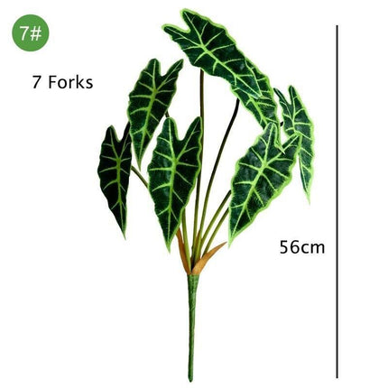Exotic Paradise: Realistic Lifelike Artificial Palm Leaf Plants - Premium Collection