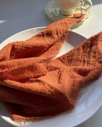 Elegant Holiday Linen Blend Napkins - 50 Pack for Festive Gatherings