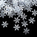 300/600pcs 2cm Christmas Snowflakes Confetti Xmas Tree Ornaments Christmas Decorations for Home Winter Party Cake Decor Supplies-0-Très Elite-silver-300pcs-Très Elite