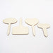 Eco-Friendly Wooden Plant Marker Set - 10 T-Type Labels with Marker Pen