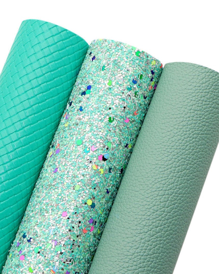 Glamorous Faux Leather DIY Crafting Kit: Sparkle & Shine Bundle