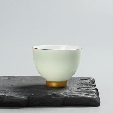 Sophisticated 6-Piece Kiln-Fired Kung Fu Tea Cup Collection