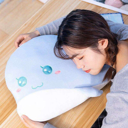 Charming Plush Animal Pillow Set - Whimsical Whale, Elephant, and Duck for Kids' Room Decor and Thoughtful Gifts