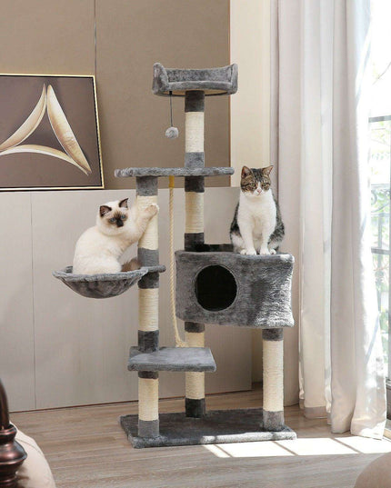 Feline Wonderland: Engaging Multi-Level Scratching Tower for Happy and Playful Cats