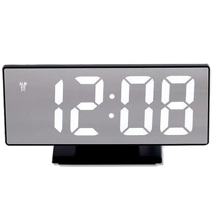 Sleek Modern LED Alarm Clock with Temperature Display and Custom Snooze Options