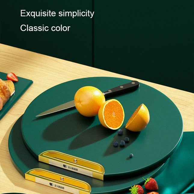 Elegant Nordic Glass Charcuterie Cutting Board - Stylish Kitchen Essential