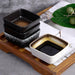 Elegant Japanese Ceramic Seasoning Dish Set for Sophisticated Dining