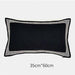 Reversible Geometric Print Decorative Pillowcase