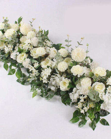Elegant Silk Rose and Peony Flower Wall Arch Set for Wedding Decor Transformation