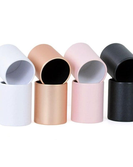 Chic Floral Presentation Set: Mini Round Rose Box Collection for Celebrations