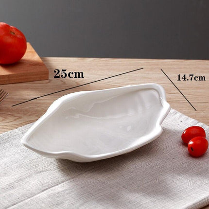 Opulent Clam Shell Ceramic Tableware Collection