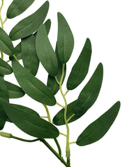 Opulent Willow Leaves: Sophisticated Greenery for Luxurious Home Accents