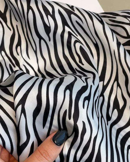 Opulent Leopard Print Silk Square Scarf - Elevate Your Style with Elegance