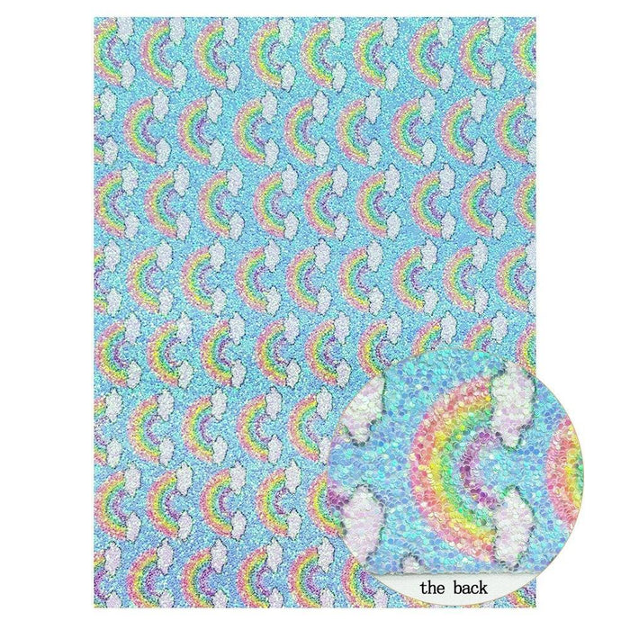 Glittering Rainbow Fabric Craft Kit - Ignite Your Imagination with Dazzling DIY Possibilities