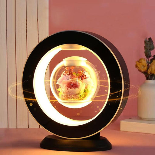 Maglev Fairy Flower Bedroom Table Lamp - Perfect Gift for Girlfriend, Teacher, Wedding Decor - Très Elite