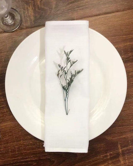 Elegant Botanica Premium Linen Napkin Set - Elevate Your Dining Experience