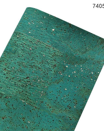 Exquisite Crafting Fabric Set: Synthetic Leather, PVC Vinyl & Cork - 0.7mm Thickness, 30x135cm