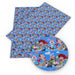 Luxurious Cartoon Toy Story Faux Leather Sheets for Craft Enthusiasts
