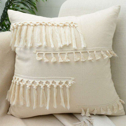 Chic Bohemian Tassel Pillow Sham Collection