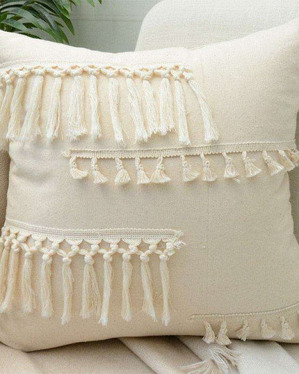 Chic Bohemian Tassel Pillow Sham Collection