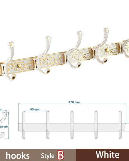 Opulent Botanical Brass Towel Rack for a Chic Bathroom Transformation