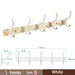 Opulent Botanical Antique Brass Towel Rack