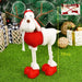Enchanting Christmas Dolls Set: Santa Claus, Snowman, and Elk Figurines for Festive Home Decor