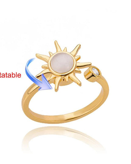 Elegant Four-Leaf Clover Stainless Steel Rings - A Touch of Luck and Style