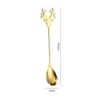 gold elk head 1pc