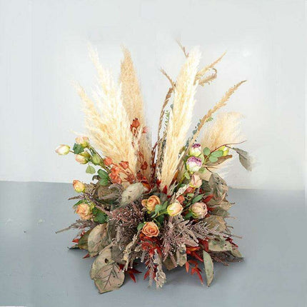 Frost-Kissed Pampas Grass Floral Oasis for Unforgettable Celebrations