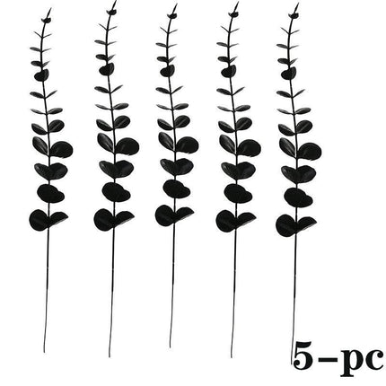 Set of 10 Realistic Eucalyptus Leaf Stems - Perfect for Home and Wedding Decor