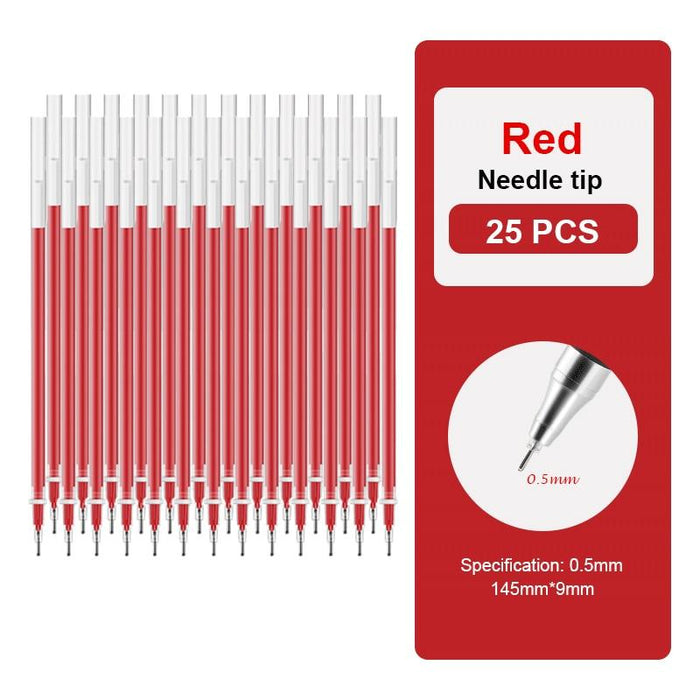 Precision Writing Gel Pen Set with Vibrant Ink Palette