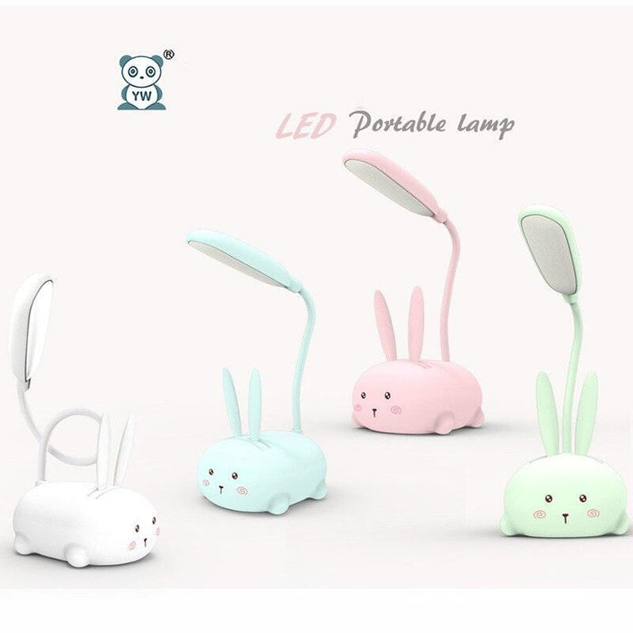 Whimsical LED Cartoon Desk Lamp: Personalized Charging Gift for a Creative Workspace