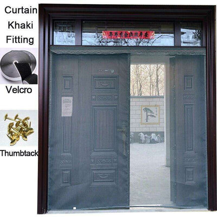 Insect-Barrier Summer Serenity Curtain - Enjoy a Tranquil and Bug-Free Living Space