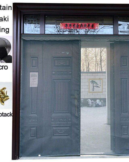 Insect-Barrier Summer Serenity Curtain - Enjoy a Tranquil and Bug-Free Living Space