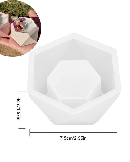 Round Silicone Molds for Creative Candle Jars and Stylish Plant Pots: Elevate Your Home Decor Projects
